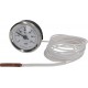 Termometru rotund cu capilar ARTHERMO C71 Ø52mm 0-120°C #3441044